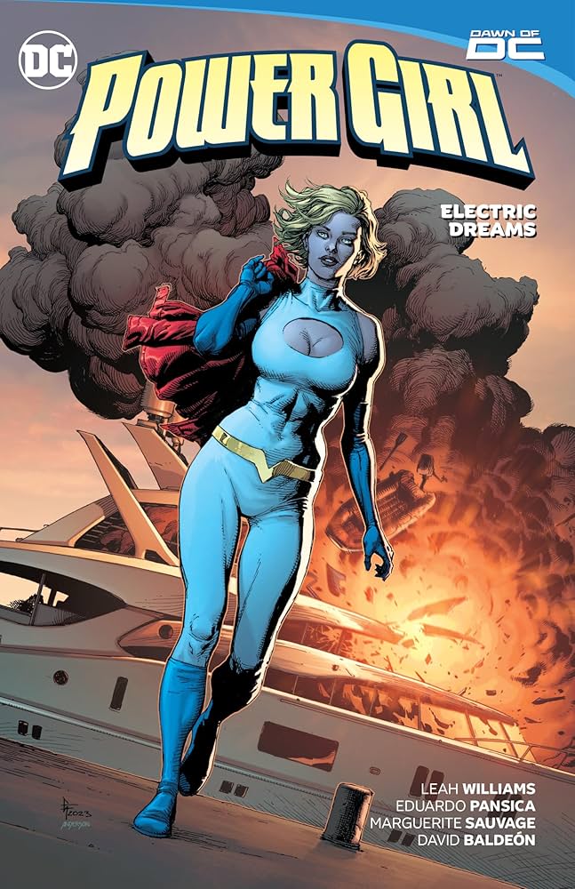 アメコミ　リーフ　パワーガール Amazon.com: Power Girl Vol. 1: Electric Dreams (Dawn of DC